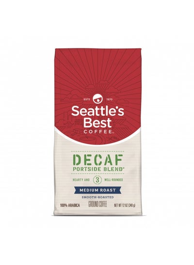 Buy Seattle'S Best Coffee Decaf Portside Blend (Previously Signature Blend No. 3) Medium Roast Ground Coffee, 12-Ounce Bag in UAE