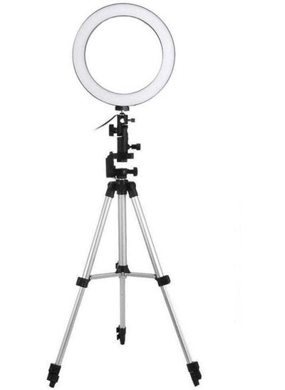Buy Photography LED Ring Light with holder Black in Egypt
