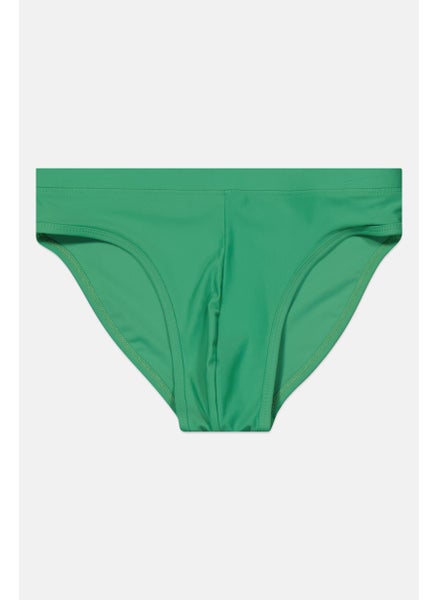 اشتري Women Plain Bikini Bottom, Green في الامارات