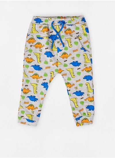 Buy Baby Boys Dinosaur Print Joggers in UAE