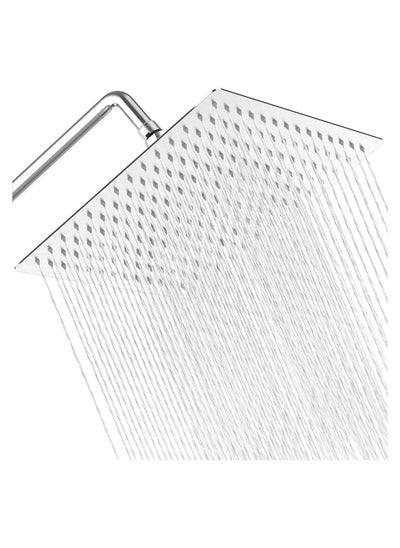 Buy Stainless Steel Rain Shower Head 12 Inch in Saudi Arabia