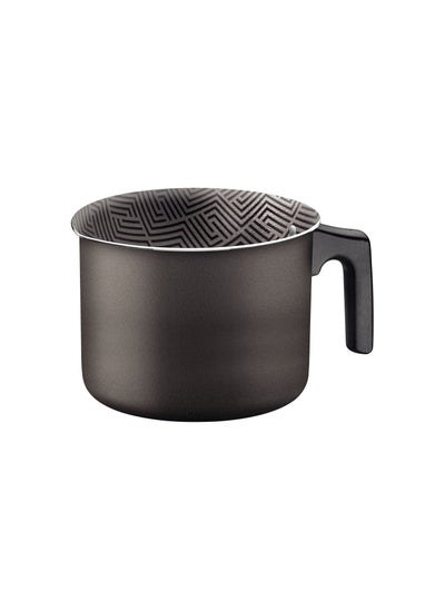 Buy Paris Texture 12cm 1.2L Graphite Aluminum Multipurpose Boiler with Interior and Exterior Starflon Max Lead PFOA Free Nonstick Coating in UAE