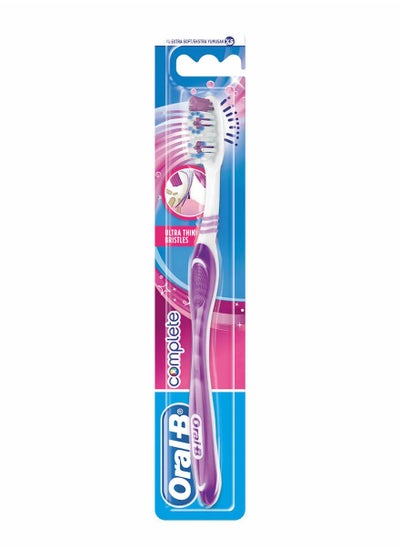 Buy Oral-B Complete Ultra Thin Bristles multicolour Toothbrush in Saudi Arabia