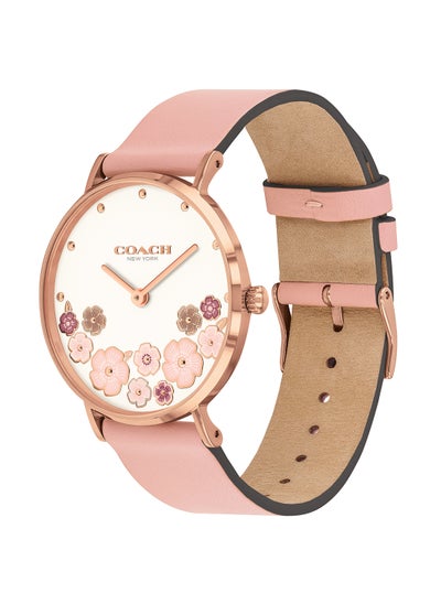 Buy Women's Analog Round Shape Leather Wrist Watch 14503770 - 36 Mm in UAE