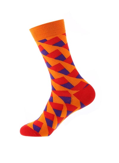 Buy Unisex Absorb Sweat and Deodorize Socks 3 Pairs High Quality Socks One Size Fits All in Saudi Arabia