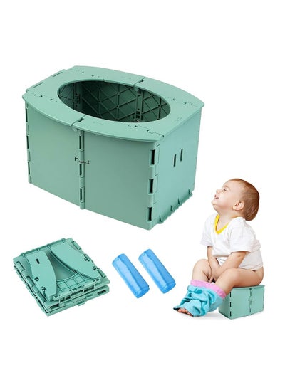 Buy Travel Potty for Kids,Portable Potty for Toddler Travel, Reusable Portable Folding Potty for Toddler, Toddler Potty Seat for Baby Potty Training,Apply toCamping, Tourism, Outdoor, Indoor in UAE