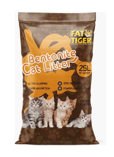 Buy Cat litter 25 liters with coffee scent in Saudi Arabia