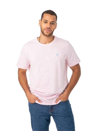 Buy Round Neck T-Shirt With Logo in Egypt