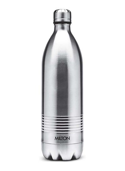 اشتري Duo Dlx 1000 Ml Ss Vacuum Bottle 1 Litre Milton - Steel في الامارات