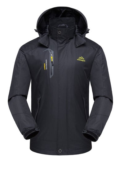 Buy Detachable Hooded Waterproof Sports Jacket in Saudi Arabia