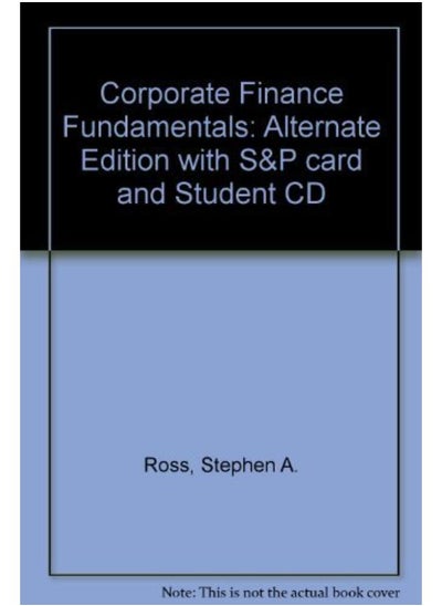 Buy Corporate Finance Fundamentals in Egypt