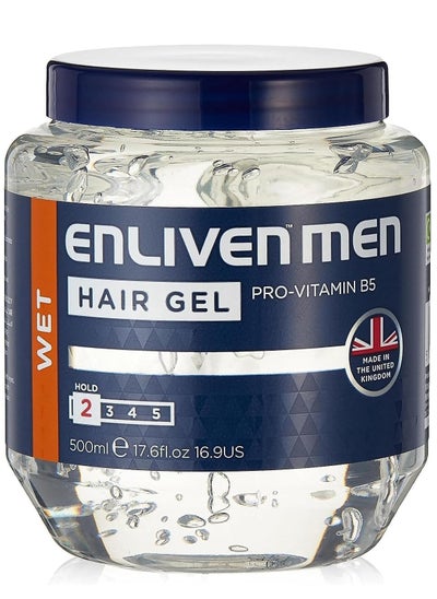 Buy Enliven Styling Gel Enriched with Provitamin 500g in Saudi Arabia