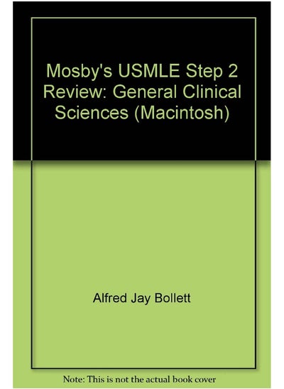 اشتري Mosby's USMLE Step 2 Review: General Clinical Sciences (Macintosh) في الامارات