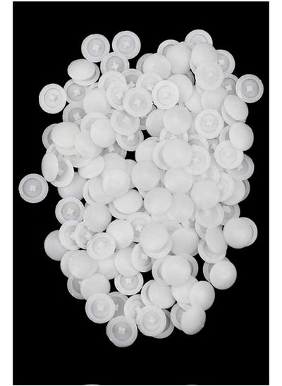 Buy Plastic Cap For Gypsum Screw White For Furniture Cabinet Shelf Pack Of 100  Pieces in UAE