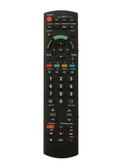 Buy TV Remote Control For Panasonic Screen Black in UAE