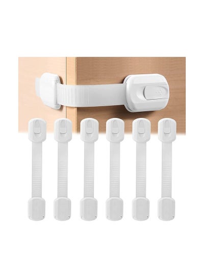 Buy Child Safety Cupboard Locks 6 Pack Adjustable Baby Cupboard Safety  Protect Locks in Saudi Arabia