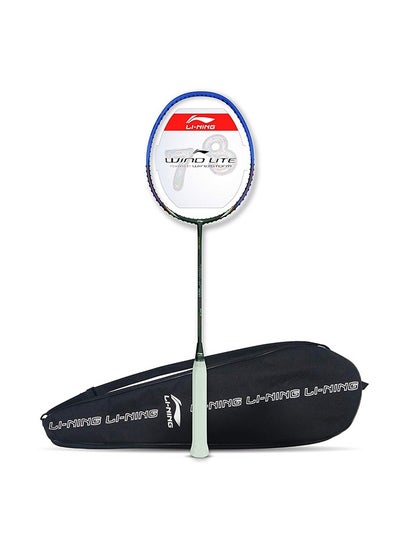 Buy Wind Lite 800 Badminton Racket - Dark Grey/Blue in UAE