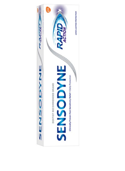 Buy Rapid Action Toothpaste For Sensitive Teeth 100 g in Saudi Arabia