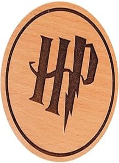 اشتري Laser Crafts HP Harry Potter Laser Engraved Wood Coaster 9.5cm Diameter في مصر