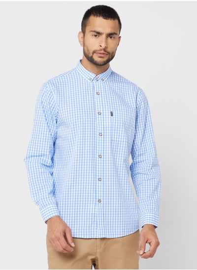 اشتري Check Long Sleeve Shirt في السعودية