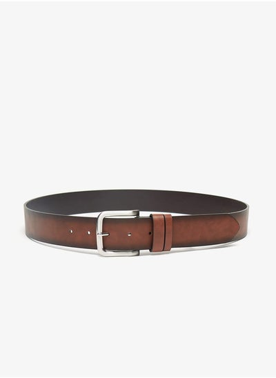 اشتري Men's Solid Belt with Pin Buckle Closure في السعودية