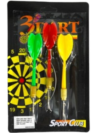 Buy Pack Of 3 Tip Darts With Flights And Shafts 17cm in Saudi Arabia