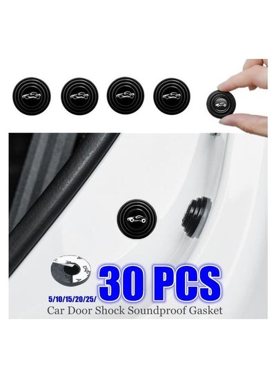 Buy 30 Pcs  Universal Car Door Shock Absorbing Gasket For Car Trunk  Shockproof in Saudi Arabia