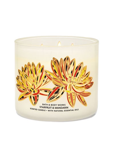 اشتري Starfruit And Mandarin 3-Wick Candle في الامارات