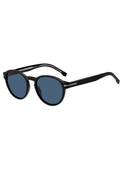 اشتري Men's UV Protection Sunglasses Boss 1506/S Black 45.1 - Lens Size: 52 Mm في الامارات