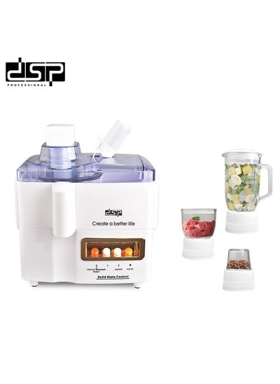 Buy Kj3053 4 In 1 Glass Food Processor 650 W in Egypt