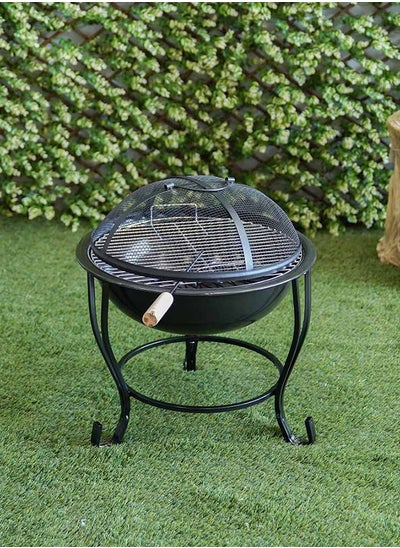 Buy Inferno Blaze Firepits Charcoal Bbq Grill | Couple Family Party Outdoor Camping Tool | Suitable For Outdoor Vacation Cooking With Friends And Family in UAE