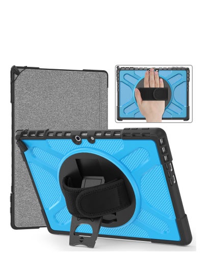 Buy Back Cover Protect Case for Microsoft Surface Pro 9 13 inch Blue in UAE