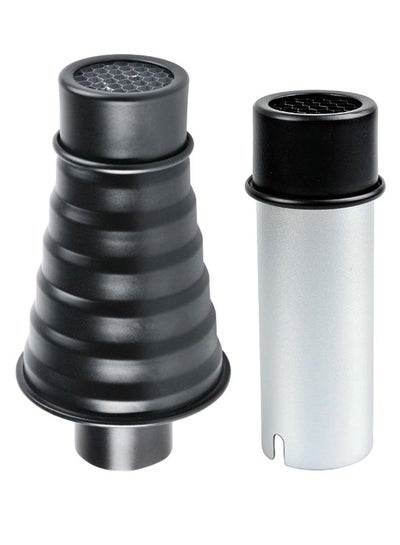 Buy Honeycomb Grid With Snoot For WITSTRO AD180/AD360/AD200 Black/Silver in Saudi Arabia