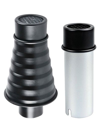 Buy Honeycomb Grid With Snoot For WITSTRO AD180/AD360/AD200 Black/Silver in UAE