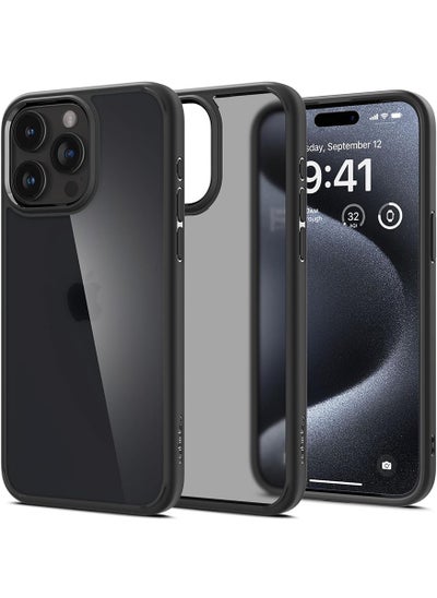 اشتري Ultra Hybrid for iPhone 15 Pro MAX Case Cover - Frost Black في الامارات