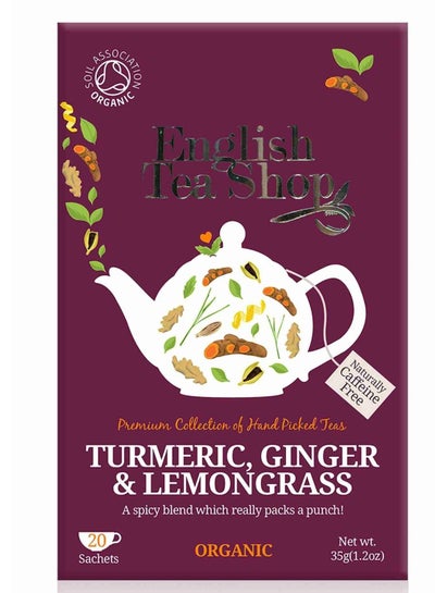 Buy OrganicTurmericGingerLemongrass 20's in UAE