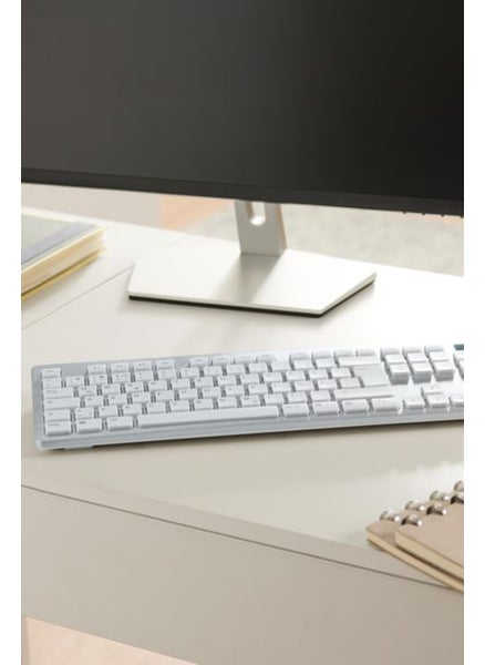 اشتري 2-in-1 Bluetooth Keyboard, White في الامارات