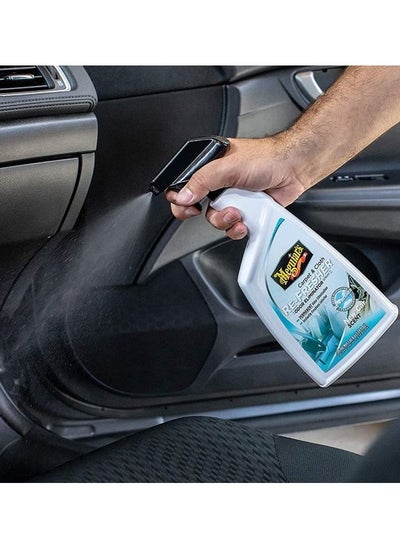 Buy Meguiars Car Air freshener Spray New Car Scent, Carpet & Cloth Re-Fresher Odor Eliminator Spray 709 ml in Saudi Arabia