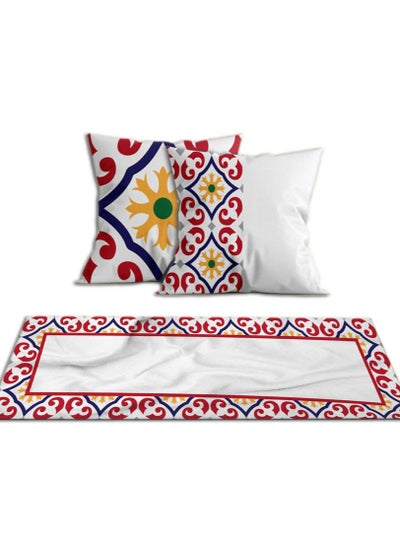 Buy ramadan set runner and 2 cover cushions 45*45 in Egypt