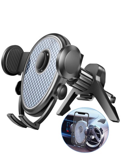 اشتري Universal Car Phone Holder, Air Vent Mount Cell Holder Stand with Windshield Fit Thick Case & Heavy Friendly for All mobile phone Iphone Samsung في السعودية