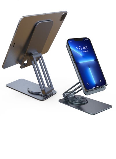 اشتري Jmary MK60 Rotating Stable and Antiskid wide compatibility foldable Desktop Holder For Mobile and Tablet في الامارات