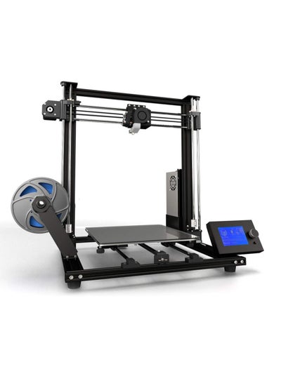 Buy A8 Plus Upgraded High-precision DIY 3D Printer Self-assembly 300 * 300 * 350mm Large Print Size Aluminum Alloy Frame Moveable LCD Control Panel Over-current Protection Mainboard in UAE