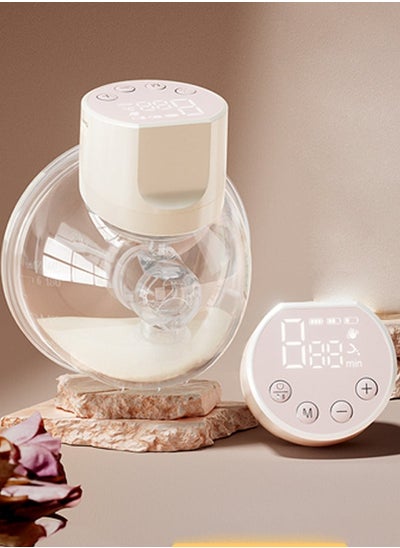 Buy Pump,Electric Breast Pump,Portable Hands-Free Breast Pump Wearable,3 Mode 10 Levels Memory Function Rechargeable Milk Extractor with Massage and Breastfeeding Pumping Mode,Smart LED Display in Saudi Arabia