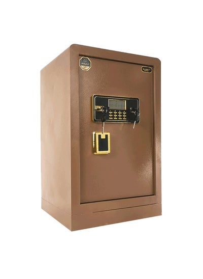 Buy Semi-armored safe with electronic lock and 2 keys and knob for enhanced security. H70*W42*D38CM 65KG in Egypt