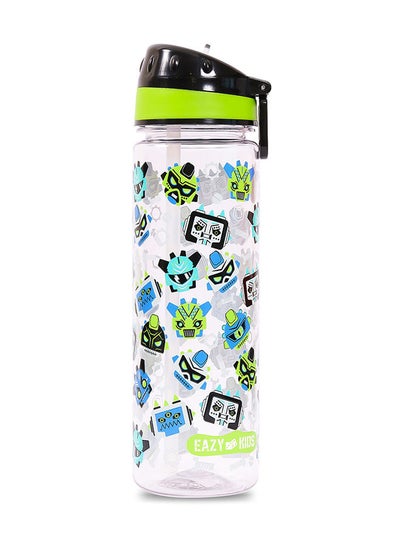 اشتري Tritan Water Bottle w/ Carry handle Gen Z-Black 650ml في الامارات