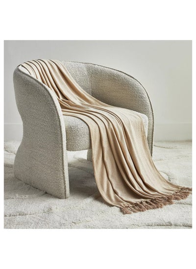 Buy Carlo Cotton Chenille Throw - 130x170 cm in Saudi Arabia