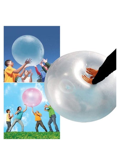 Buy Bubble Ball, 2Pcs Giant Jelly Balloon Ball, Resuable Water Balloons, Beach Balls, Inflatable Toys for Adults Kids Garden Pool Outside Toys Yard Games in UAE