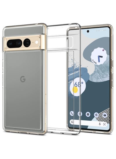 Buy Spigen Ultra Hybrid Case Compatible with Google Pixel 7 Pro - Crystal Clear in Egypt