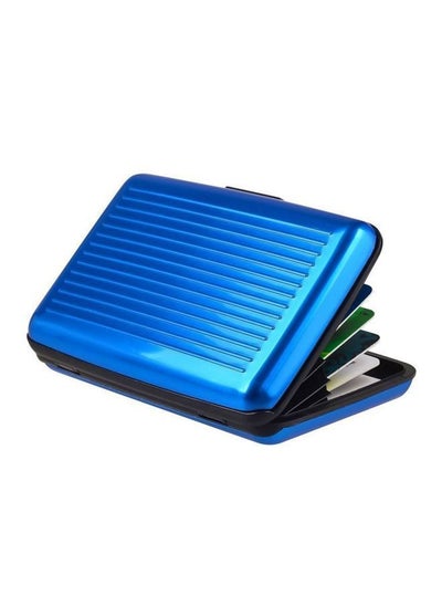 Buy Waterproof Business Card Holder Blue in UAE