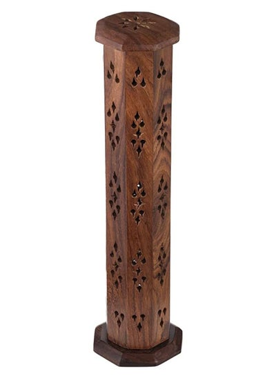 اشتري Wooden Incense stick holder Mabkhara tower shape incense stick holder في الامارات